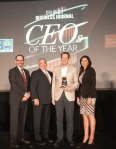 2018 ceos of the year jon thurman accepts